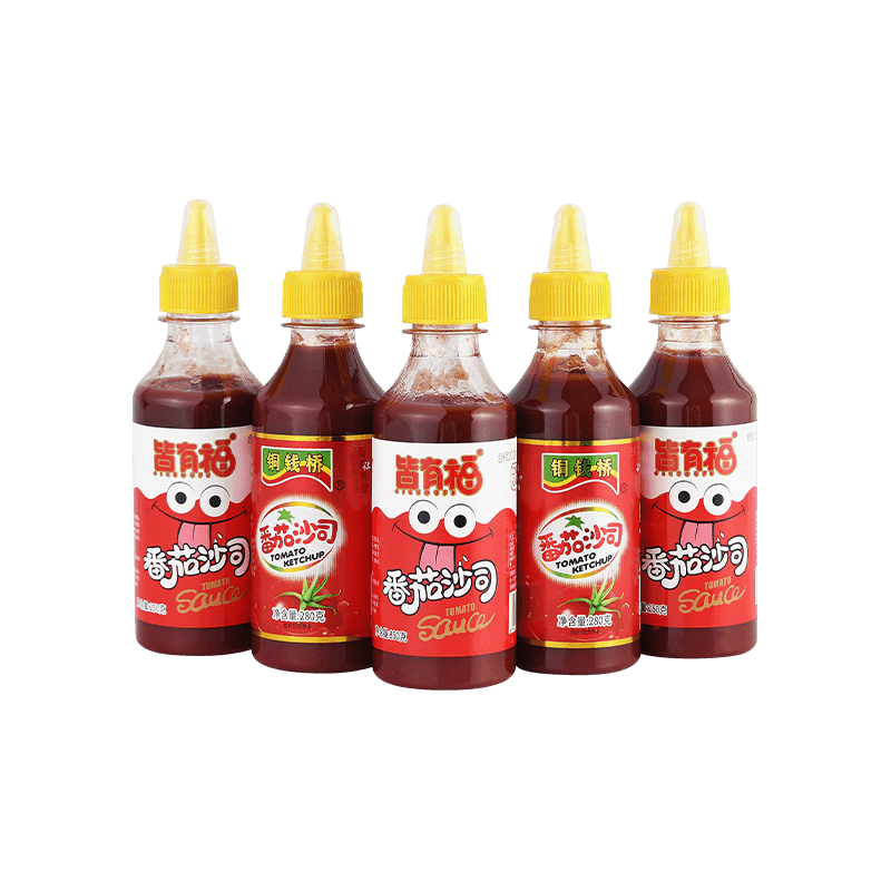 250 g di salsa di pomodoro in bottiglia di spremitura in plastica 250 g di salsa di pomodoro in bottiglia di spremitura in plastica